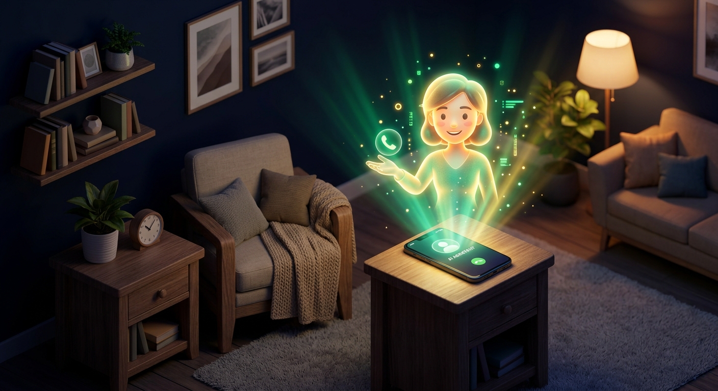 Karen answers a late night phone call